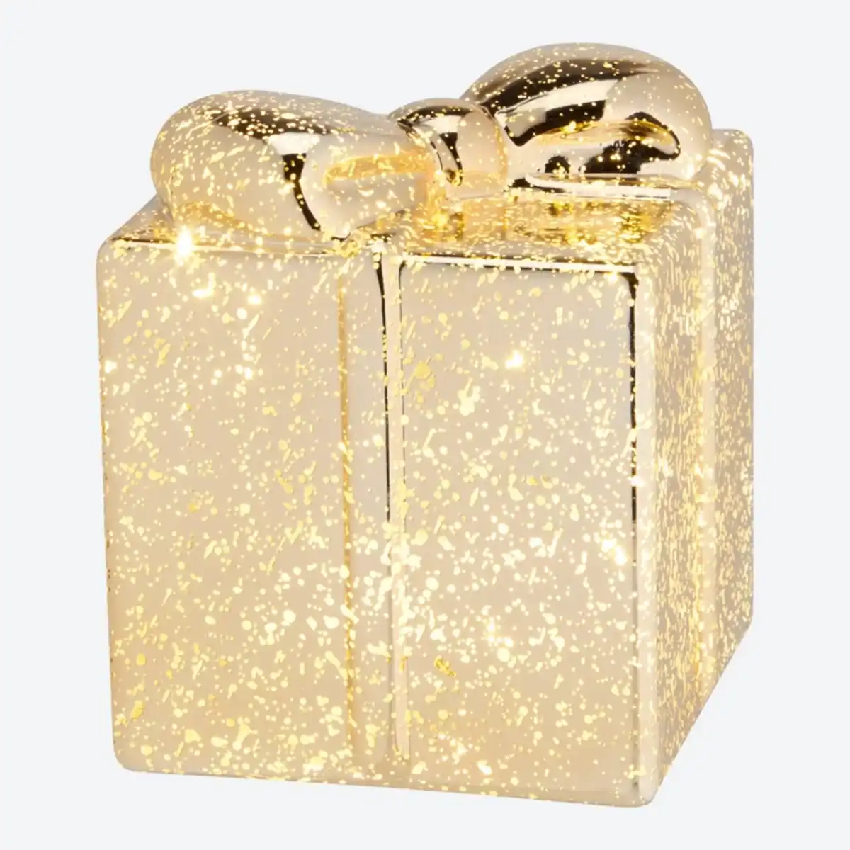 Bild 2 von LED-Glas-Geschenkbox mit Timer, ca. 10x10x12 cm