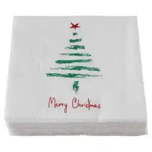 KOKETT Weihnachtsservietten, 24 x 24 cm, Motiv 1