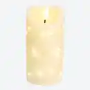 Bild 3 von LED-Echtwachskerze mit Timer, Ø ca. 7,5 cm, Höhe ca. 15 cm