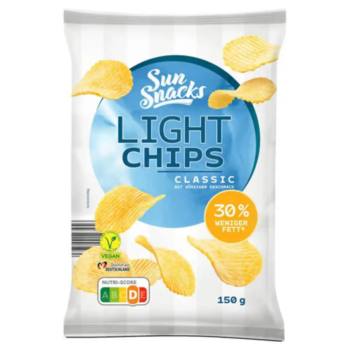 Bild 1 von SUNSNACKS Light Chips 150 g, Classic