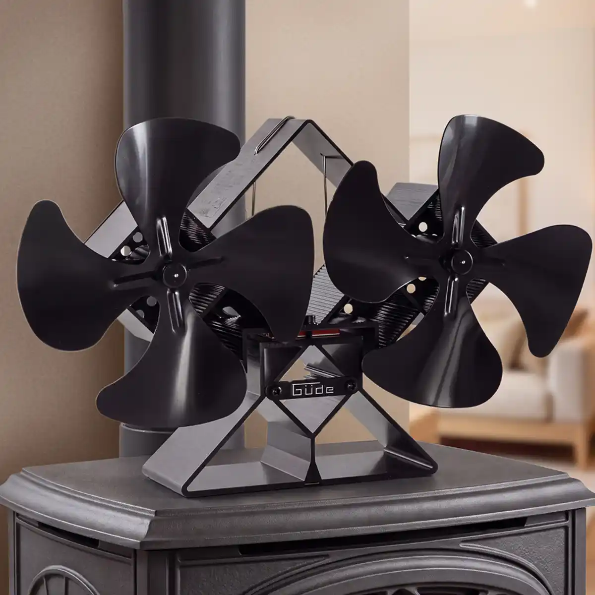 Bild 3 von Güde Ofen-Ventilator OV 8F Duo mit 2 Rotoren