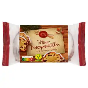 WINTERTRAUM Mini Stollen 200 g, Marzipan
