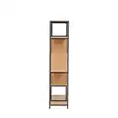 Bild 3 von Happy Home Holz-Buchregal, ca. 85 x 35 x 163 cm - Holz & Schwarz