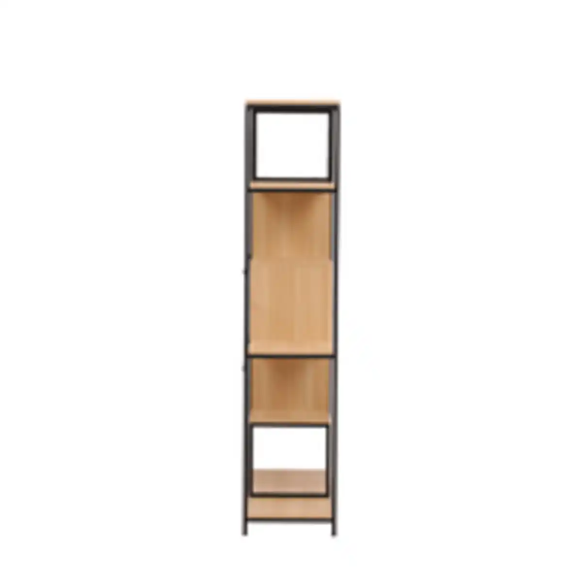 Bild 3 von Happy Home Holz-Buchregal, ca. 85 x 35 x 163 cm - Holz & Schwarz