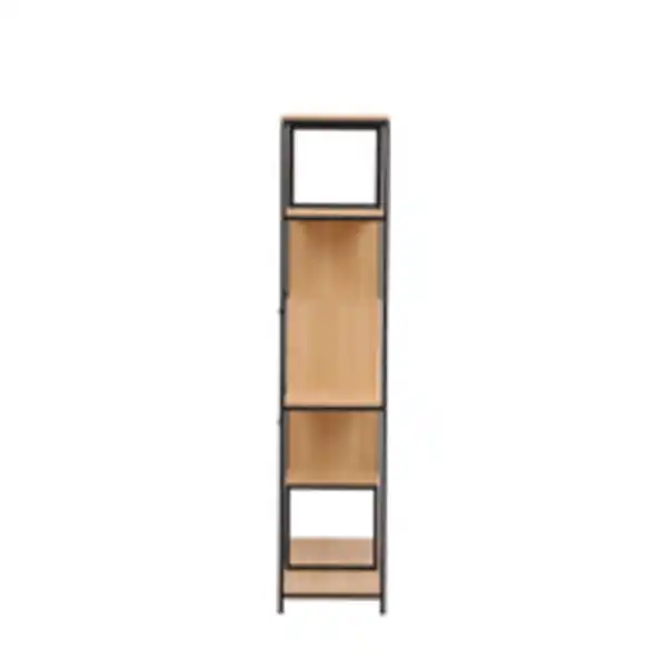 Bild 3 von Happy Home Holz-Buchregal, ca. 85 x 35 x 163 cm - Holz & Schwarz