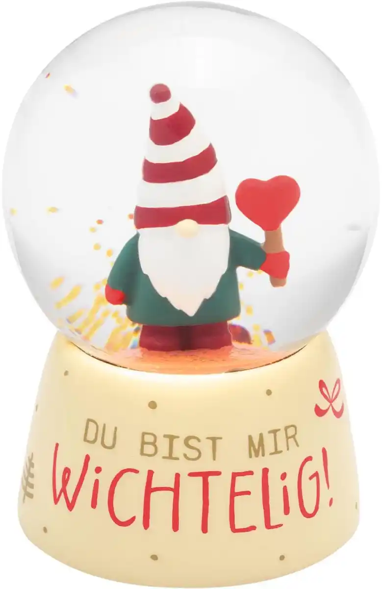 Bild 1 von sheepworld Traumkugel »Du bist mir wichtelig!«, 0 Beige