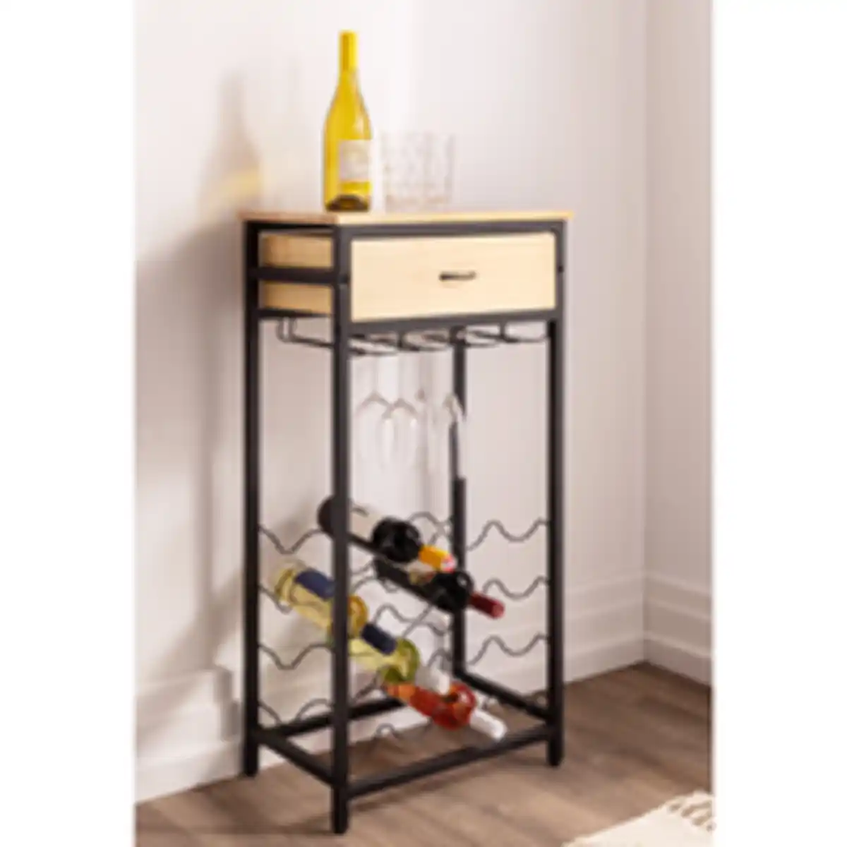 Bild 2 von Hardin 1fachgut Weinregal - ca. 48 x 30 x 95 cm