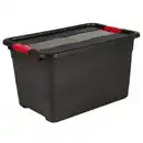 Bild 1 von TOPTEX Ordnung Transportbehälter inkl. Deckel, 52 Liter - Graphite