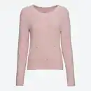 Bild 1 von Damen-Flausch-Pullover mit Perlen