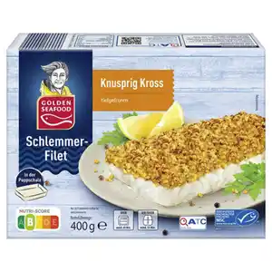 GOLDEN SEAFOOD Schlemmerfilet 400 g, Knusprig kross