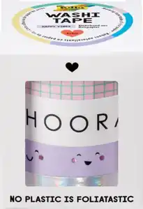 folia Washi-Tape 4er-Set HOTFOIL HAPPY VIBES, 20 m