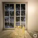Bild 1 von LED-Glas-Geschenkbox mit Timer, ca. 8,5x8,5x10 cm