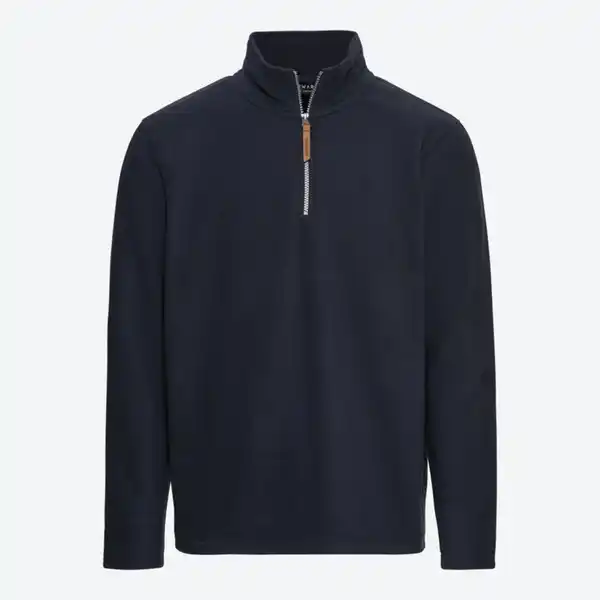 Bild 2 von Herren-Fleece-Troyer mit Stehkragen
