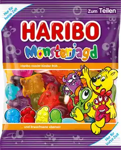 Haribo Fruchtgummi Monsterjagd, 175 g
