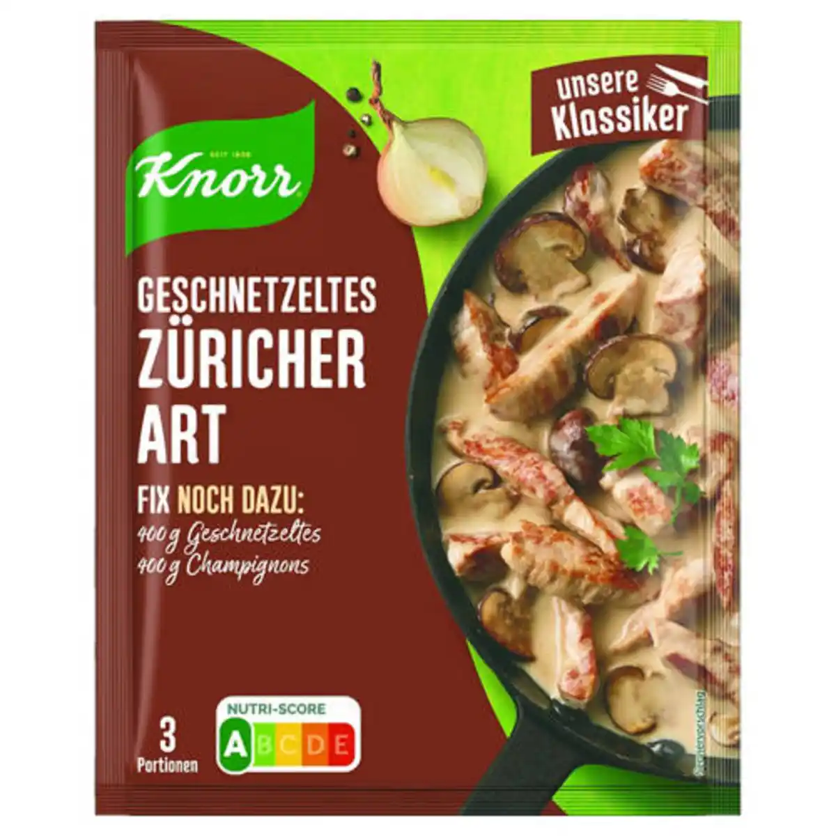 Bild 1 von KNORR Fix, Geschnetzeltes Züricher Art 54 g