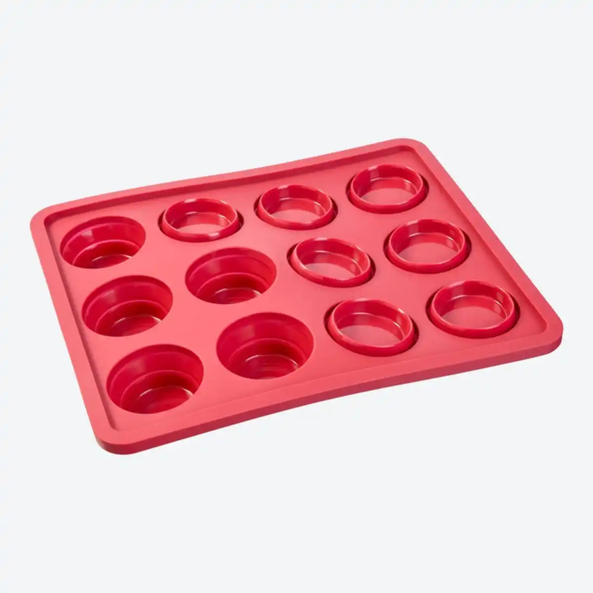 Bild 4 von Silikon-Muffinbackform zum Zusammenfalten
