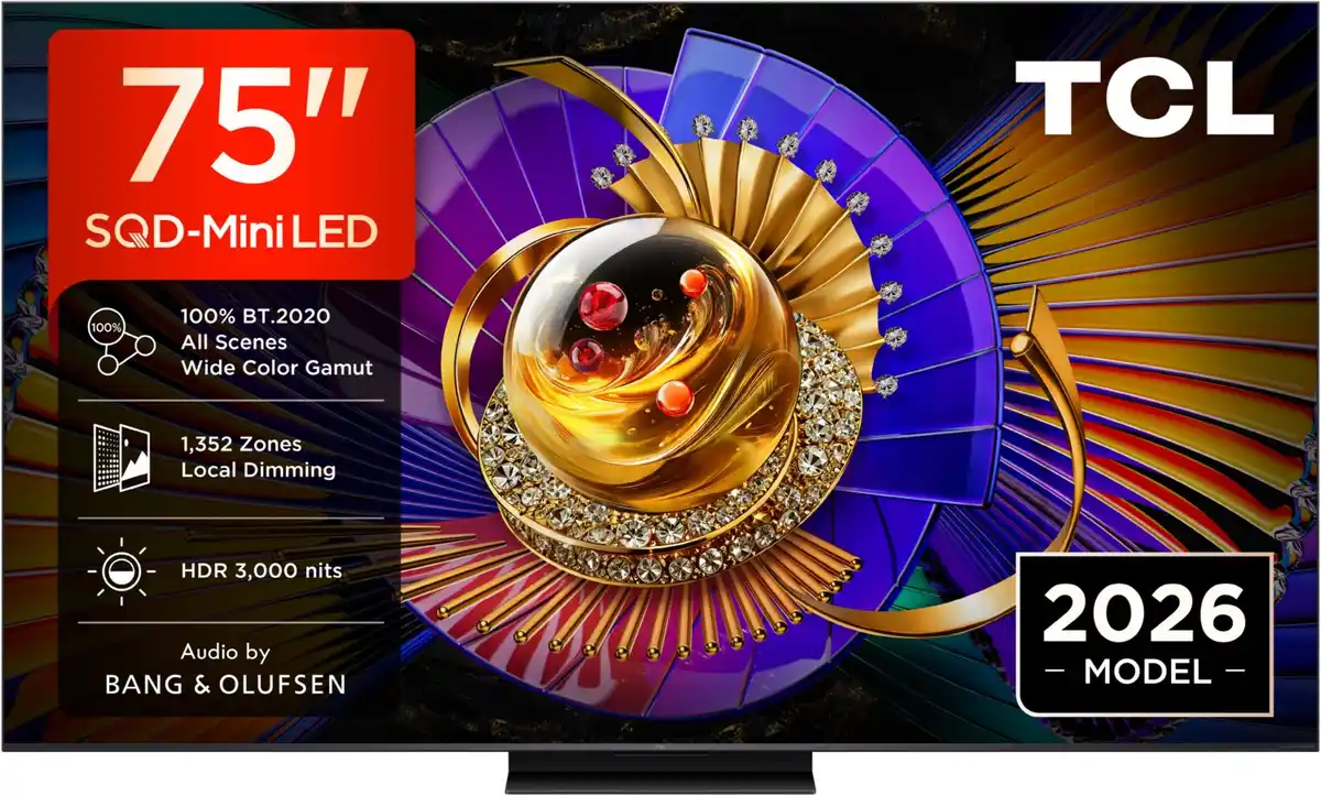 Bild 1 von 75C79L 189 cm (75") Premium SQD-Mini LED TV, 4K Ultra HD, Smart-TV, 120 Hz, DVB-T2/DVB-C/DVB-S2, Sprachsteuerung