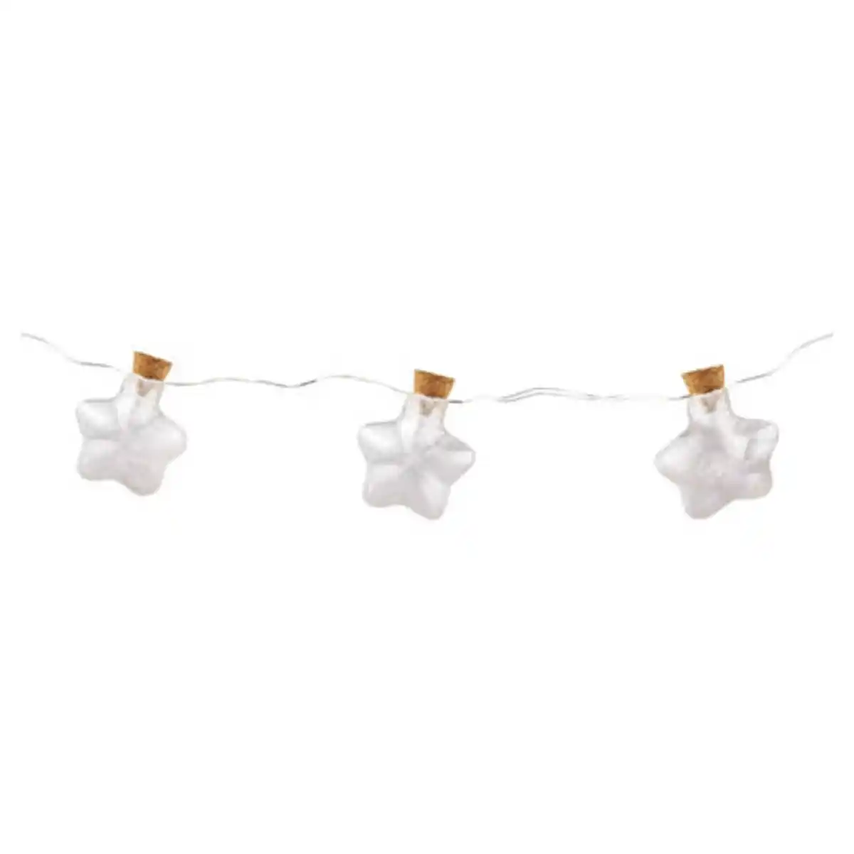 Bild 1 von HOME CREATION Weihnachtslichterketten, Stern, Eis