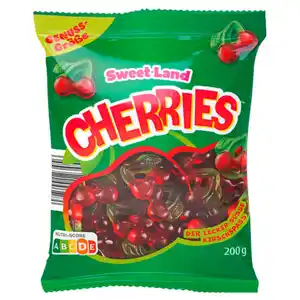 SWEET LAND Gummibären 200 g, Kirschen