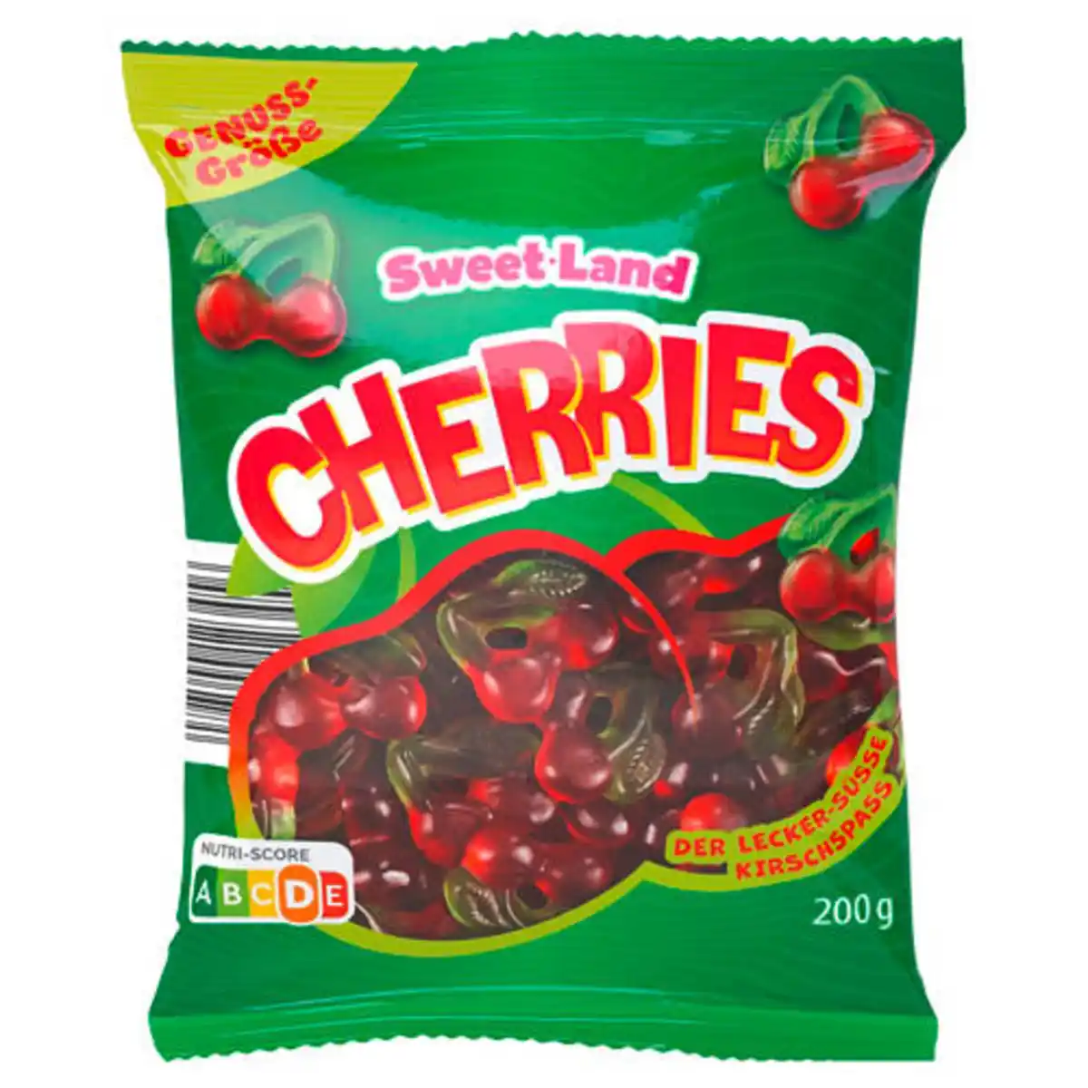 Bild 1 von SWEET LAND Gummibären 200 g, Kirschen