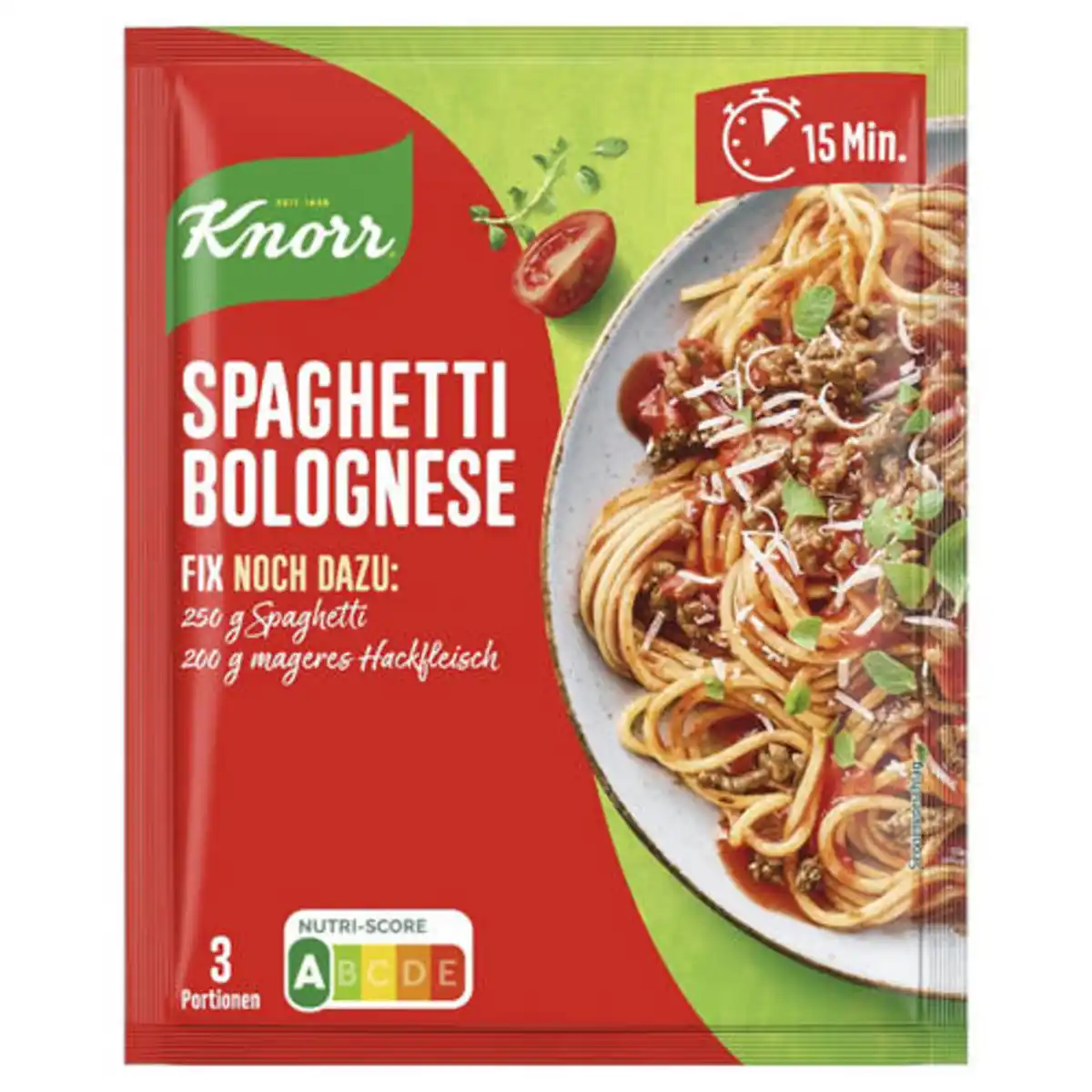 Bild 1 von KNORR Fix, Spaghetti Bolognese 40 g