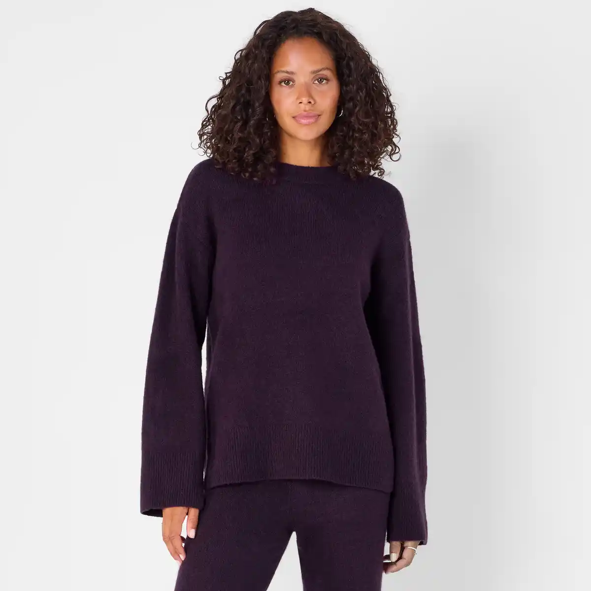Bild 1 von Damen-Pullover mit Schlitzen
