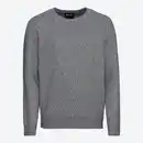 Bild 1 von Herren-Pullover mit rundem Halsausschnitt in Melange-Optik
