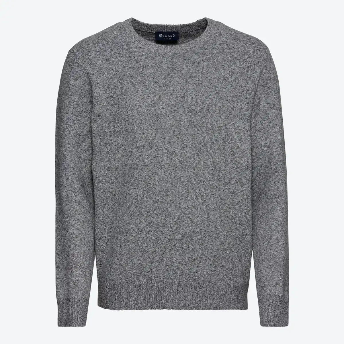 Bild 1 von Herren-Pullover mit rundem Halsausschnitt in Melange-Optik