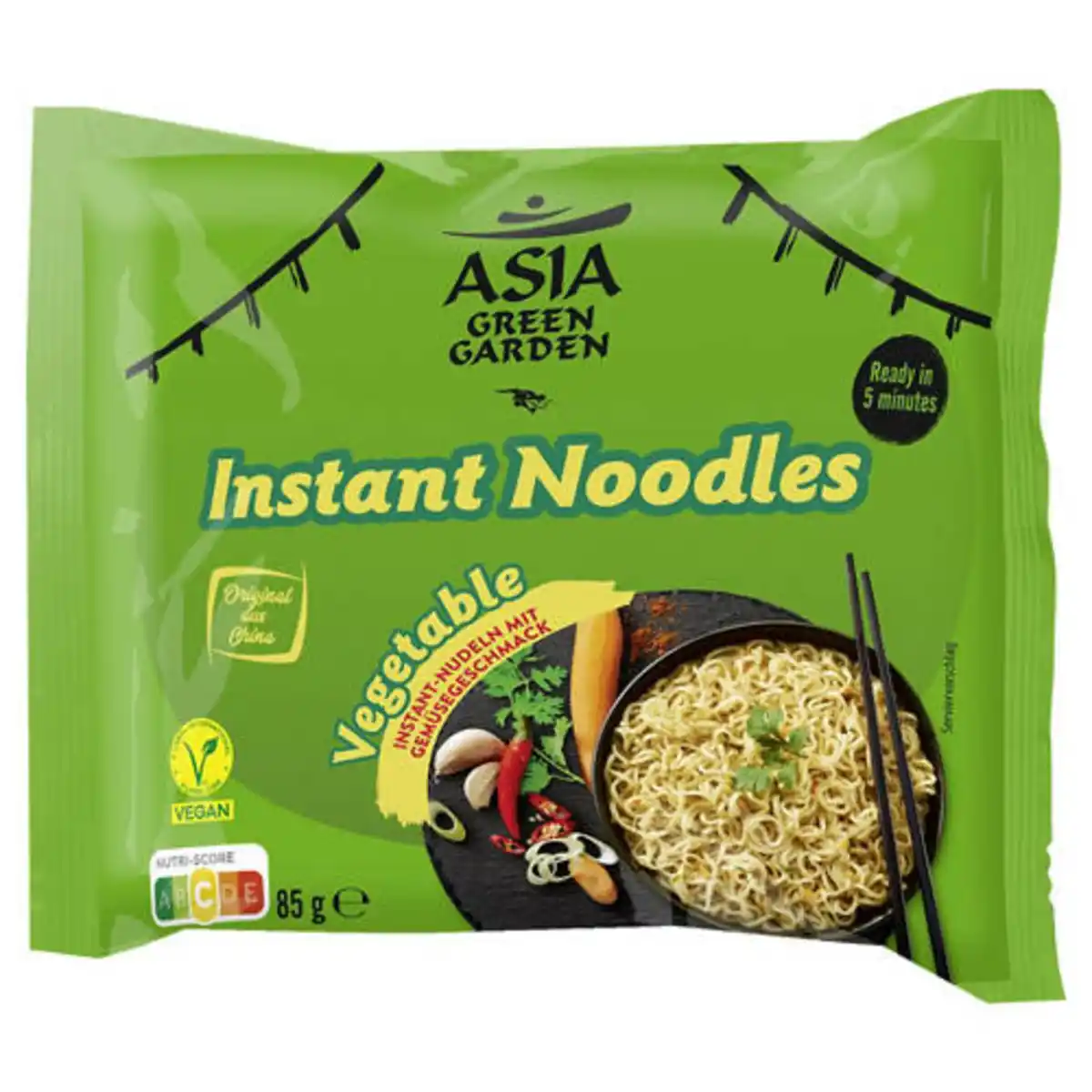 Bild 1 von ASIA GREEN GARDEN Instant Nudeln 255 g, Gemüse