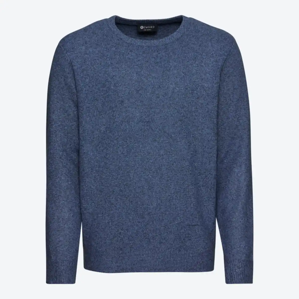 Bild 2 von Herren-Pullover mit rundem Halsausschnitt in Melange-Optik