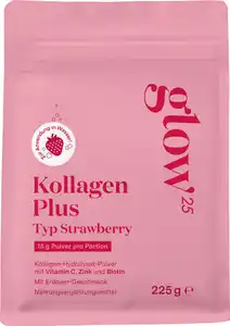 Glow25 Kollagenpulver Plus Typ Strawberry