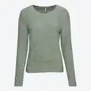 Bild 1 von Damen-Flausch-Pullover mit Perlen
