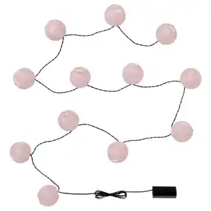 SOLVINDEN Lichterkette (12), LED, batteriebetrieben rosa