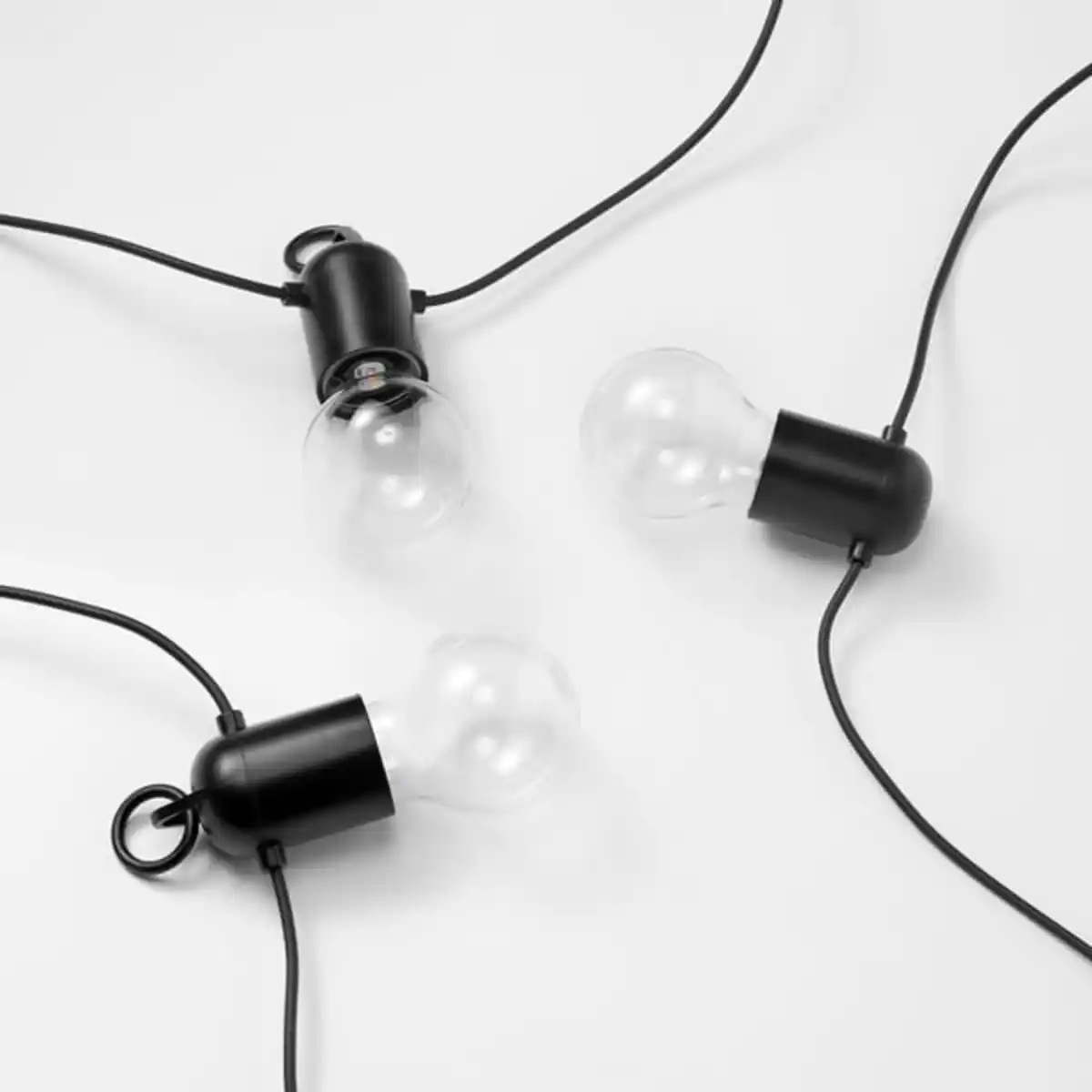 Bild 4 von SVARTRÅ Lichterkette (20), LED, für draußen schwarz