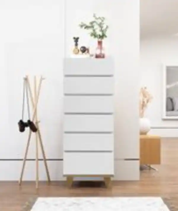 Bild 3 von Better Home Kommode mit 6 Schubladen, ca. 48 x 39,5 x 134,3 cm