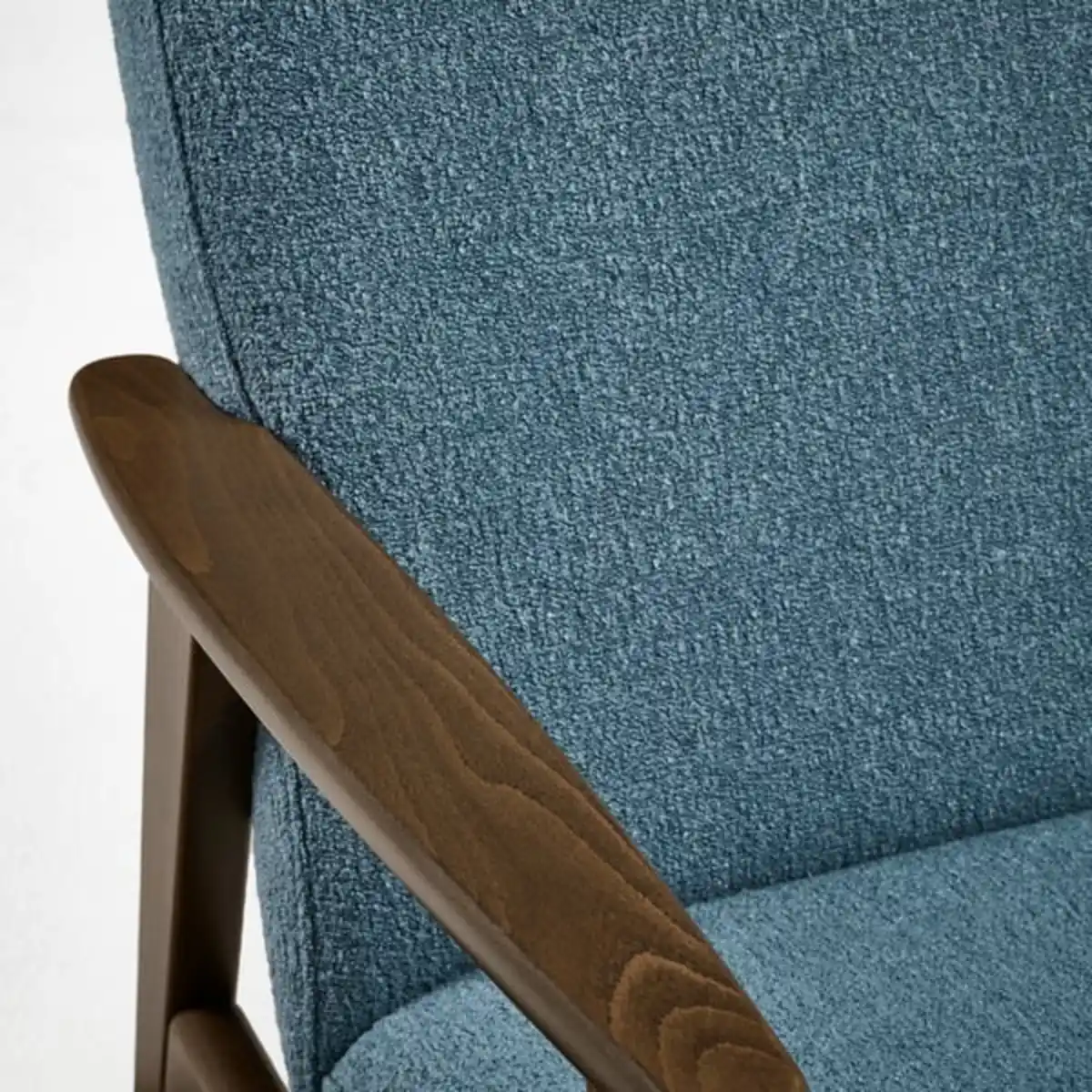 Bild 3 von EKENÄSET Sessel, Nussbaumnachbildung/Axvall dunkel graublau
