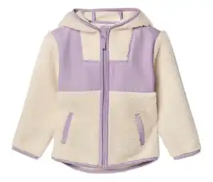 Kinder-Teddy-Jacke, lila