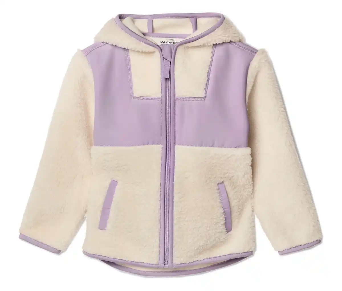 Bild 1 von Kinder-Teddy-Jacke, lila