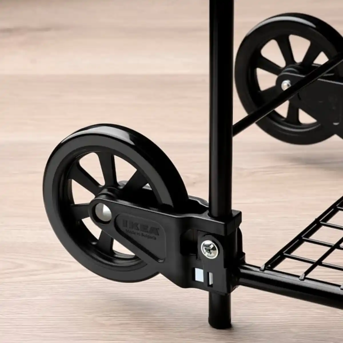 Bild 4 von RULLEBÖR / FRAKTA Karre mit Tasche, schwarz/blau