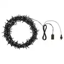 Bild 1 von STRÅLA Lichterkette, LED, für draußen schwarz, 20 m