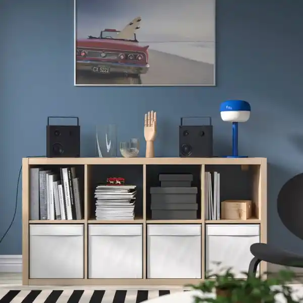 Bild 2 von VAPPEBY Bluetooth-Lautsprecher, schwarz/2er-Set Gen. 3, 20x20 cm