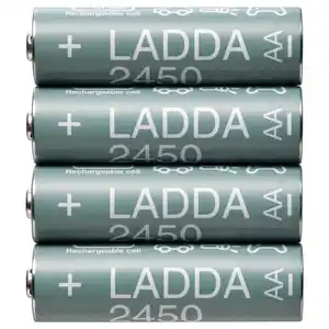 LADDA Akku, aufladbar, HR06 AA 1,2 V, 2450 mAh