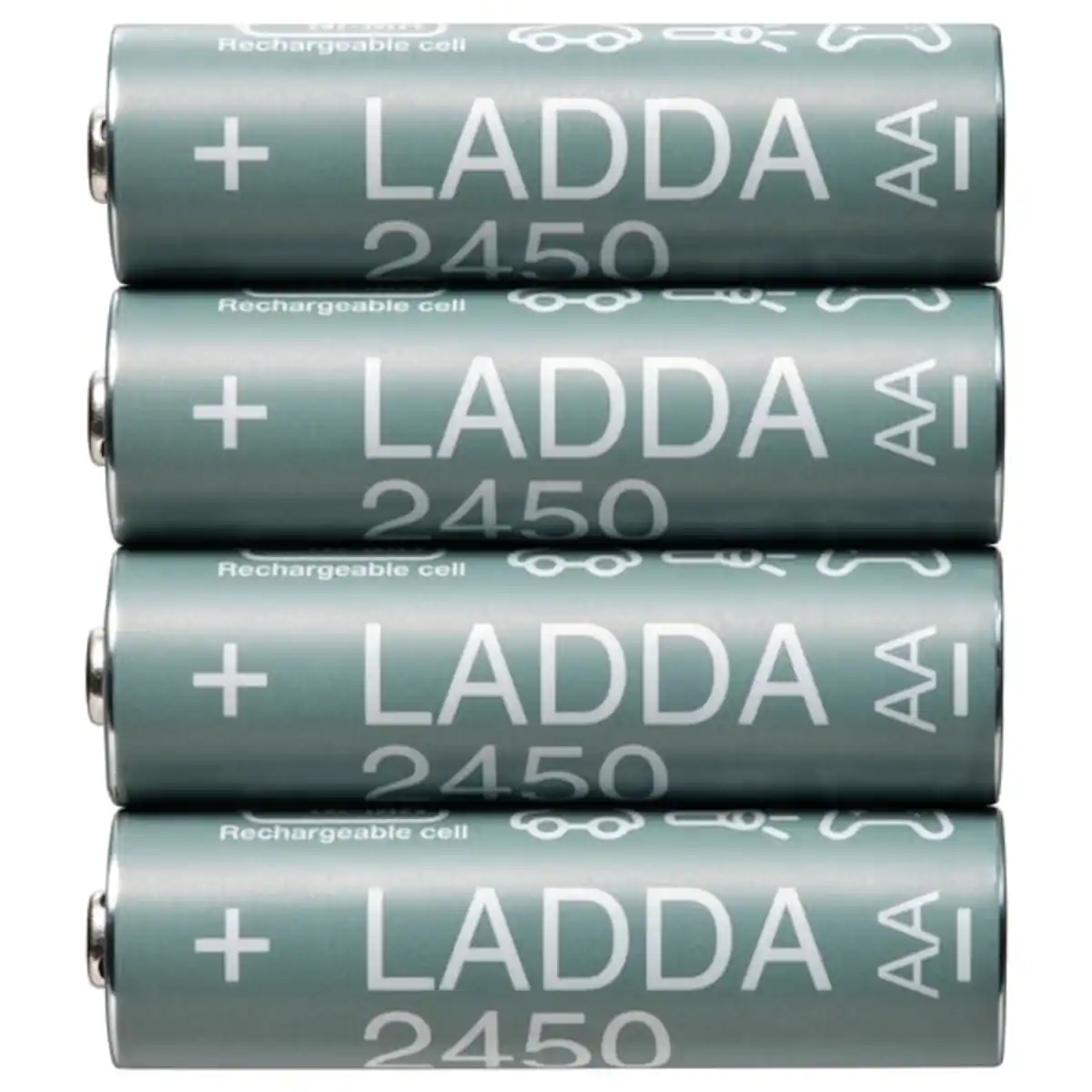 Bild 1 von LADDA Akku, aufladbar, HR06 AA 1,2 V, 2450 mAh