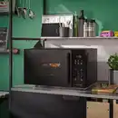 Bild 3 von GÅTEBO Mikrowelle, Heißluftfrittierfunktion IKEA 500/schwarz
