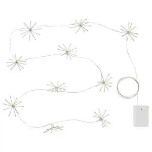 STRÅLA Lichterkette, LED, Wunderkerze/batteriebetrieben, 2.2 m