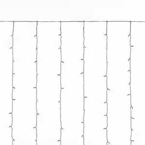 GETKÅL Lichtgardine, LED, für draußen, 8 m