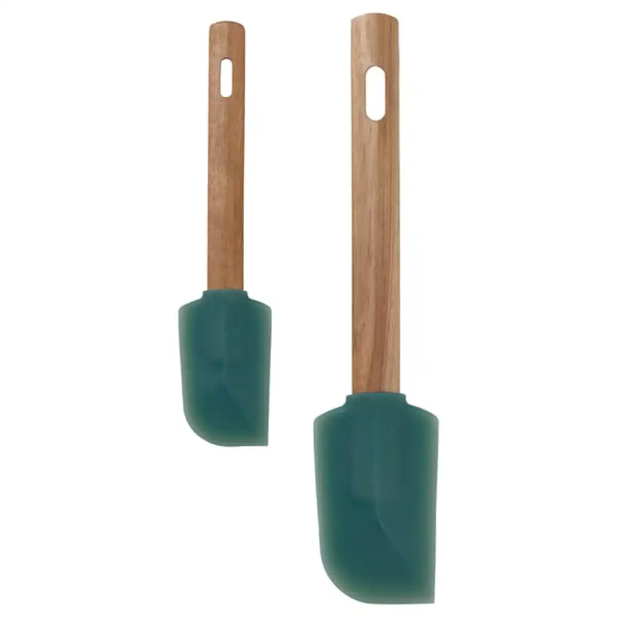 Bild 1 von BÄCKRÖDING Teigschaber 2er-Set, Holz/dunkel graugrün
