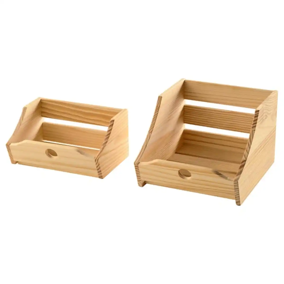 Bild 2 von CHOKLADHAJ Essenbehälter 2er-Set, Holz