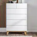 Bild 2 von Better Home Kommode, ca. 80 x 39,5 x 122,9 cm - Weiß