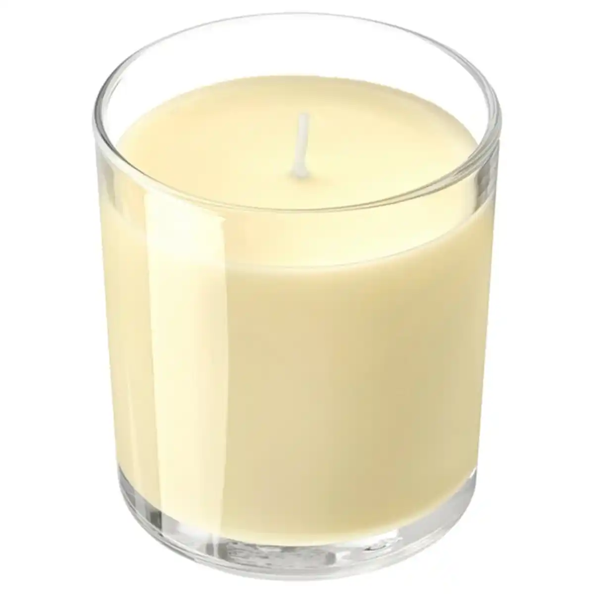 Bild 1 von LOTSFÅGEL Duftkerze im Glas, Zitrusblüte hellgelb, 40 Std.